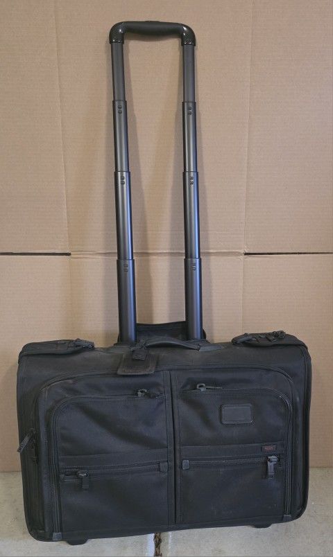 Small - Tumi Black 2 Wheeled Rolling Garment Bag