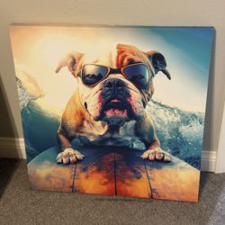 Dog Canvas Print