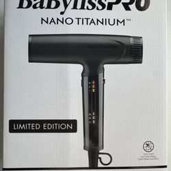 BaBylissPRO Nano Titanium Nano Light Ionic Dryer