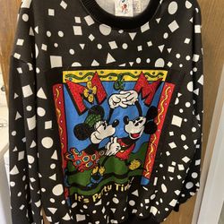 Mickey and Minnie Cotton Sweat Shirt