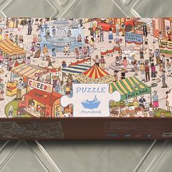 1000 Piece Jigsaw Puzzle/Weakened In A Small Town