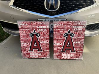 Professional Baseball Team, Los Angeles Angels Fan Wall Art/ Room Decor
