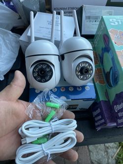 2 Pack Wireless Network Camera With Smartphone Alert And More 