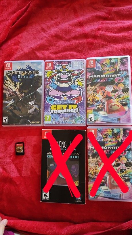 Nintendo Switch Games (See Prices Below)