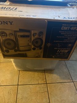 Sony CMT-HPZ 9Micro Hi-Fi Component System for parts