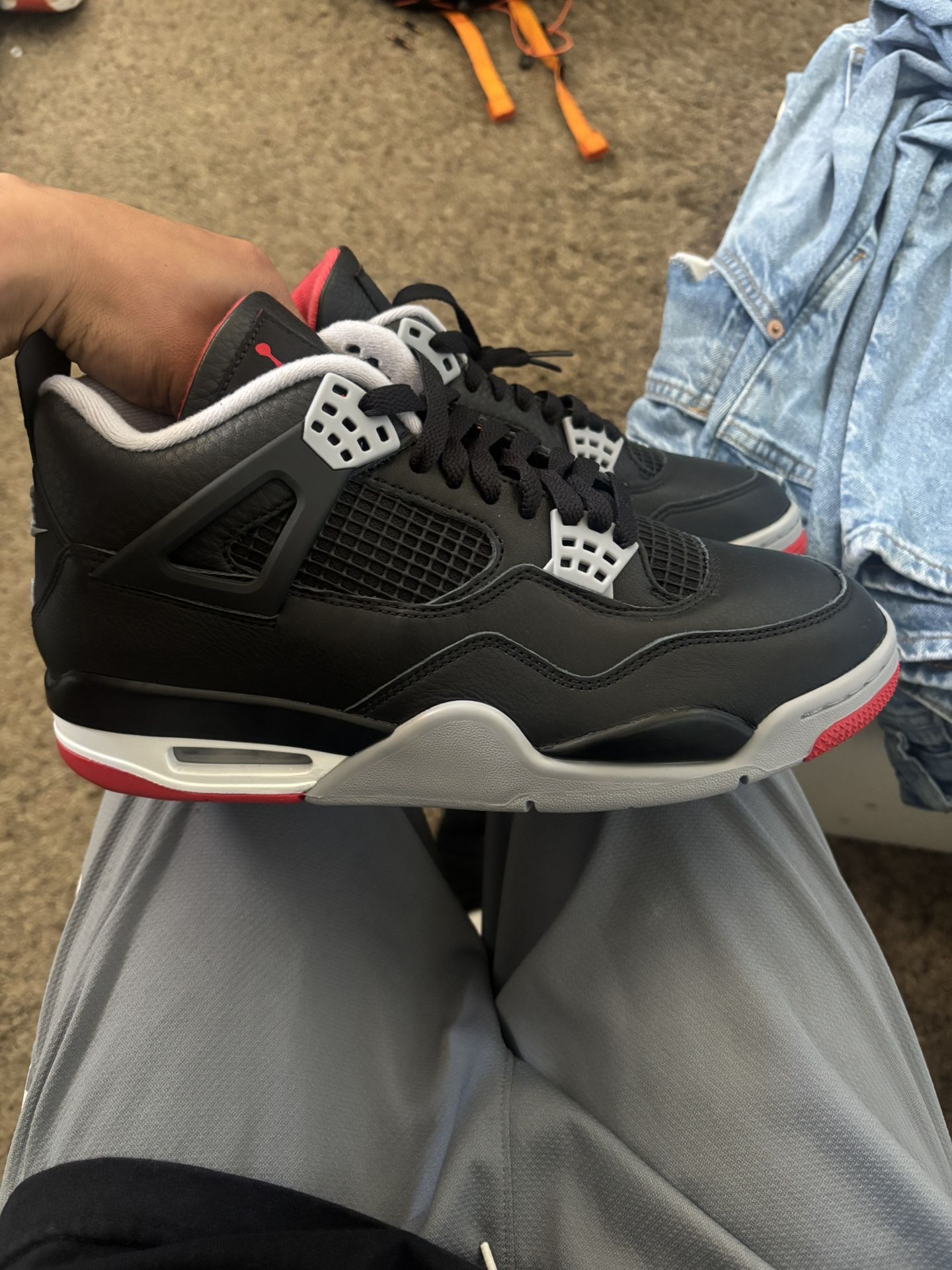 Jordan 4 Reimagined Bred Sneakers Shoes