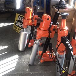 Concrete Core Drill From 1 1/4 Up To 10 Inch Through Rebar On Sale $895 Also Have The Core Bits In Stock 