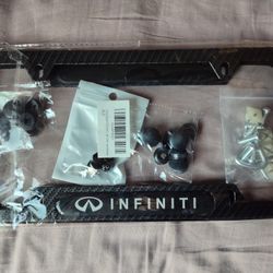 Marco De Matrícula INFINITI De Metal 