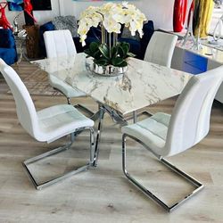 New 5 Pc Dining Set In Box 📦 Buy Now Pay Later $39 Down No Credit Needed