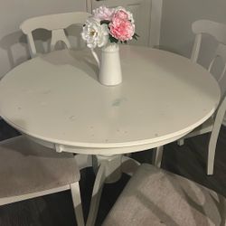 White Table