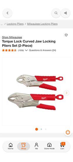 Milwaukee pliers set