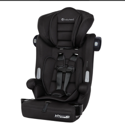 Baby Trend
Hybrid™ SI 3-in-1 Booster Seat
with Side Impact Protection. Converts to Harness, High-Back, or Backless Booster
Seat