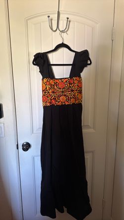 Women’s fall Mexican maxi dress