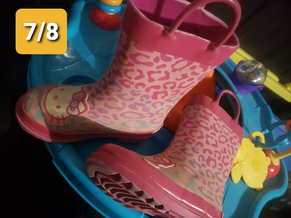 Toddler Rain boots Hello Kitty