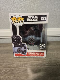 STAR WARS Tie Fighter Pilot With Tie Fighter #221 FUNKO POP