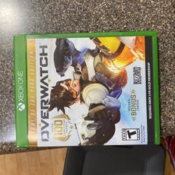 Overwatch Xbox one DVD 