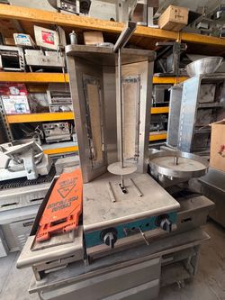 Uniworld Commercial Gas Shawarma Gyro Machine