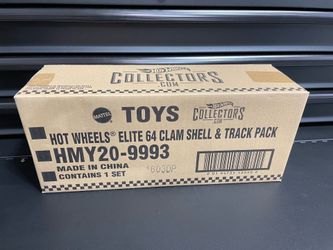 Hot Wheels Clam Shell Protector Premium Elite 64 Wide Card