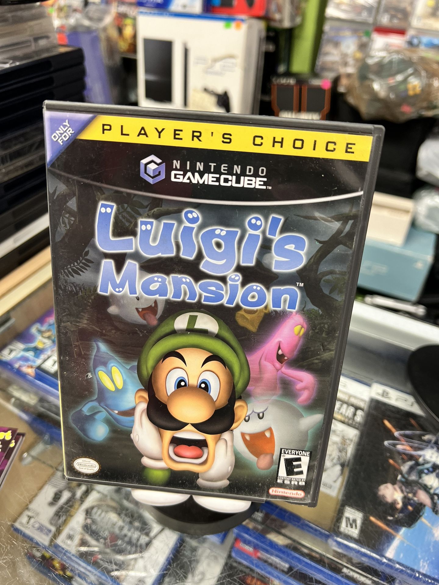 Luigi's Mansion : GameCube ,No Manual , TESTED . Disc has Medium Scratches Dismm DD