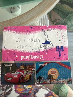 TWO DISNEYLAND PARK HOPPER TICKETS!