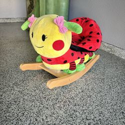 Kids Ladybug Rocker Animal Toy
