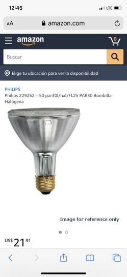Halogen lamp Philips 