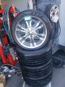 $700 llantas con rines de 5 virlos instalacion gratis