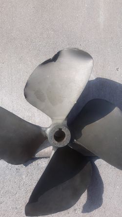 Moomba wake board boat prop brass