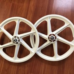 New! Skyway OGK Style Mags (white) Gt Pro Freestyle Tour Performer Dyno Compe Detour