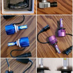 H1 h3 h4/9003 h7 h8 h9 h11 9004 9005/hb3/h10 9006/hb4 9007/hb5 h13/9008 led bulbs $40-50 each sets