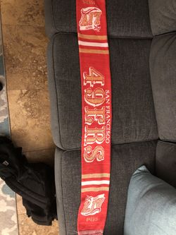 49ers Super Bowl scarf