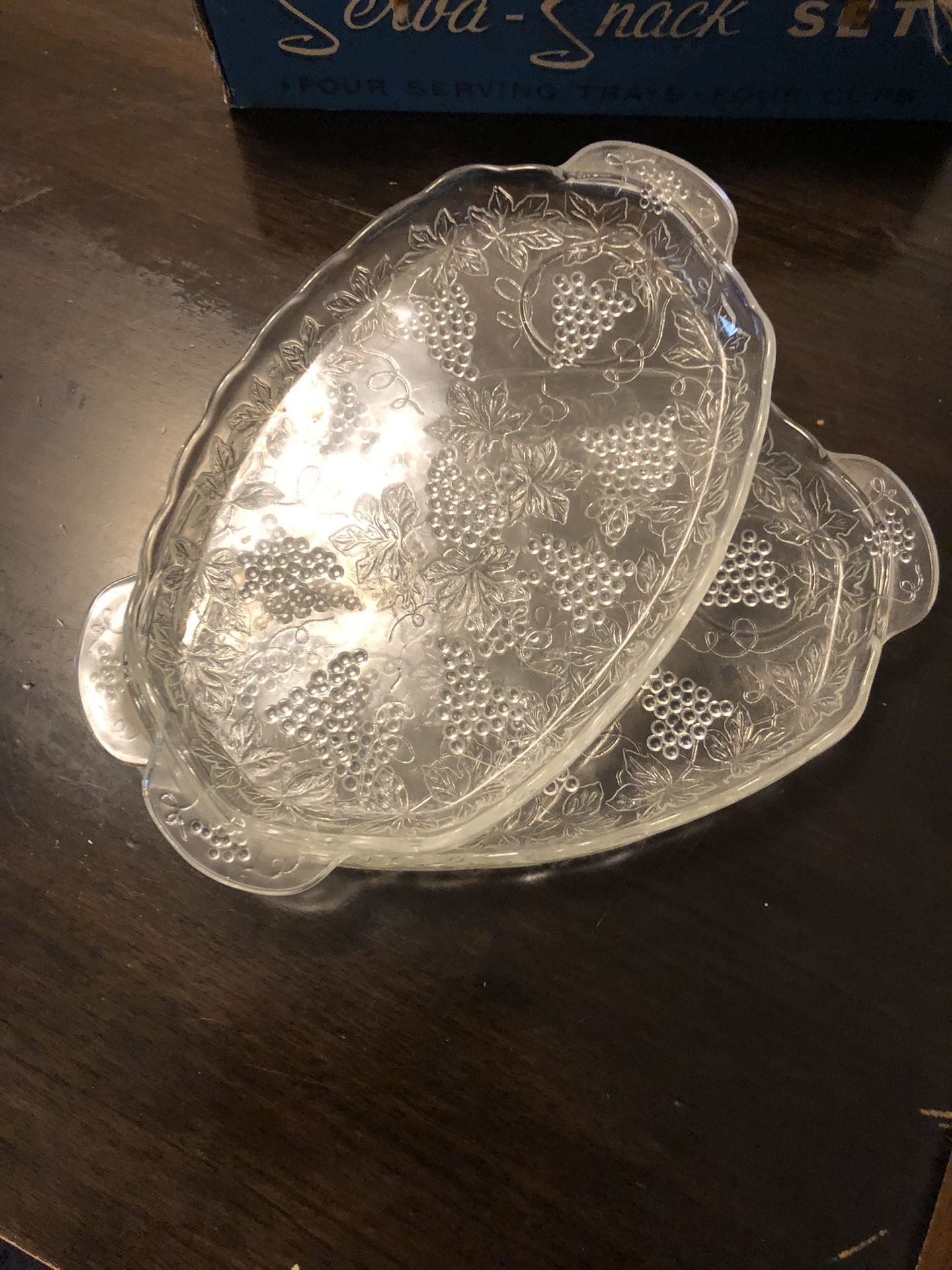 Vintage Serving Plates + Cups