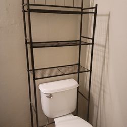 Bronze Bathroom Storahe Shelves