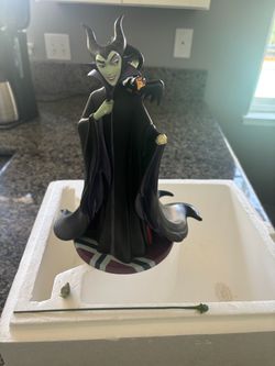 Halloween Decor—Disney Maleficent Figurine with Staff