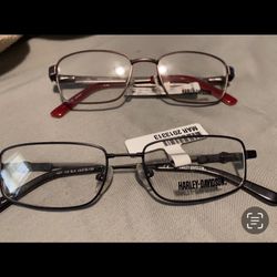 New HARLEY DAVIDSON frames With Tags On Them 