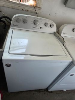 Whirlpool Top Load Washing Machine and dryer