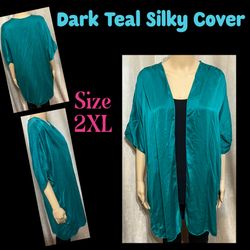 Size 2XL- Dark Teal Silky Cover 