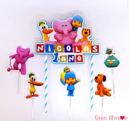 Pocoyo Birthday Cake Topper