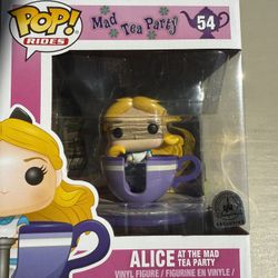 Funko Pop Rides! (54) Alice at the Mad Tea Party Disney ~ Alice in Teacup NIB