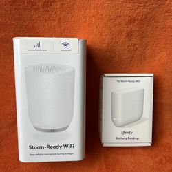 Storm-Ready WiFi and Xfinity Battery Backup