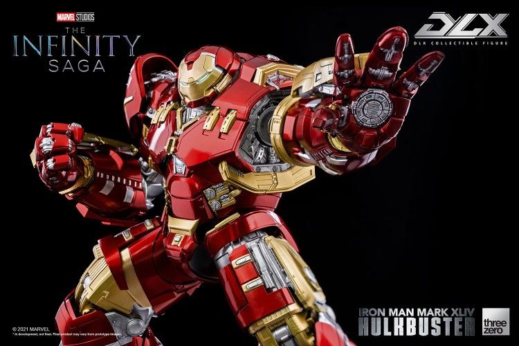 THREEZERO DLX IRON MAN MARK 44 HULKBUSTER DIE CAST