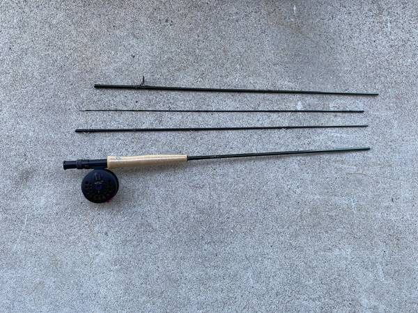 TFO Temple Fork Outfitters NXT Series 5/6 9'0 4 pcs Fly Rod setup