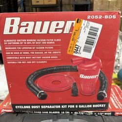 Bauer Cyclone Dust Separator