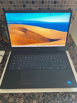DELL PRECISION/17.3”/I7-11TH/32GB/SSD/WIN 11/BT/WIFI/7760/LAPTOP/PC/WEBCAM/DESKTOP