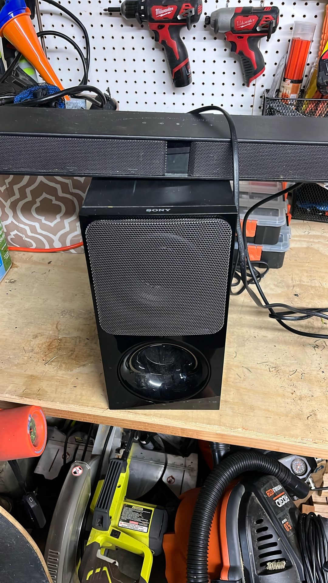 Sony 2.1 TV Sound bar and Subwoofer, Bluetooth