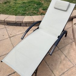 Outdoor Lounge Chair - $45