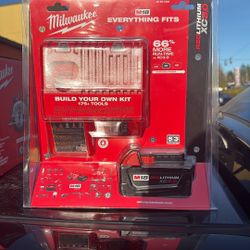 Milwaukee Battery Charger And Battery Set 