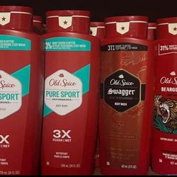 OLD SPICE BODY WASH FOR MEN $4 Each