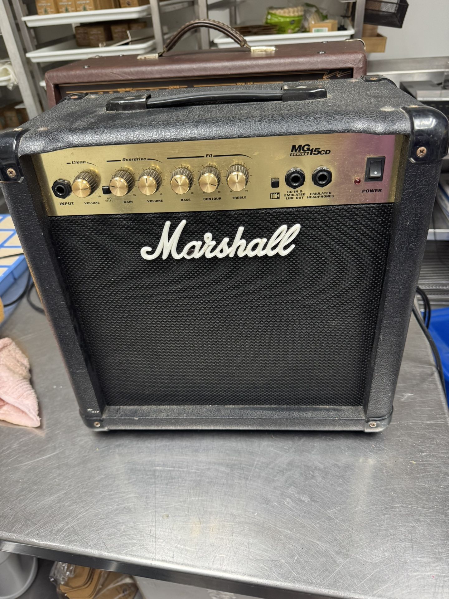 Marshall MG Series - MG15CD - 15 Watt Amplifier! Works Great!
