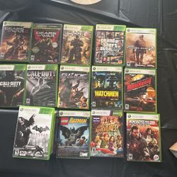 Assorted 360 Games